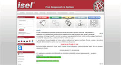 Desktop Screenshot of isel.hu
