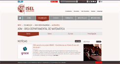 Desktop Screenshot of adm.isel.pt