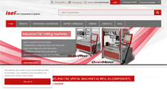 Desktop Screenshot of isel.com