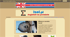 Desktop Screenshot of isel.pl