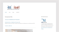 Desktop Screenshot of isel.org