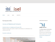 Tablet Screenshot of isel.org
